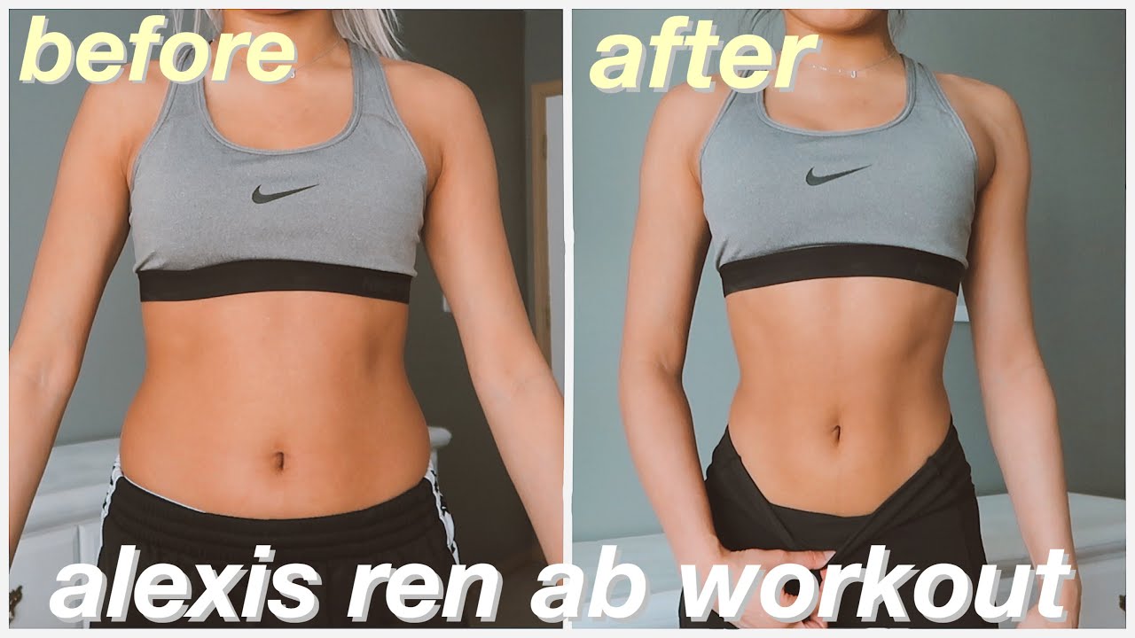 Alexis Ren Ab Workout
